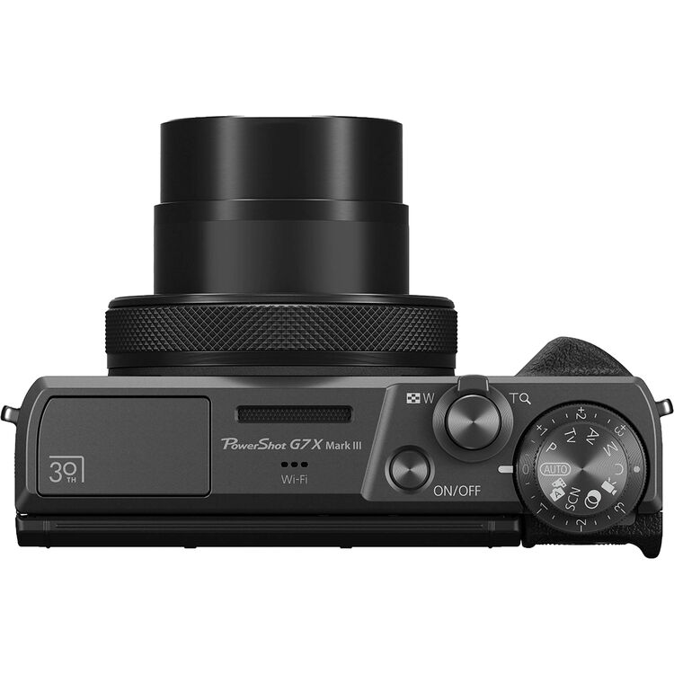 Canon PowerShot G7 X Mark III Digital Camera Graphite Kit (30th Anniversary)