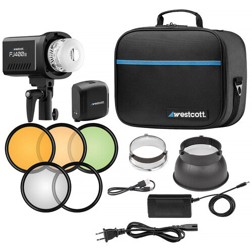Westcott FJ400 II Touchscreen Strobe with FJ Pro AC/DC Battery (400Ws)