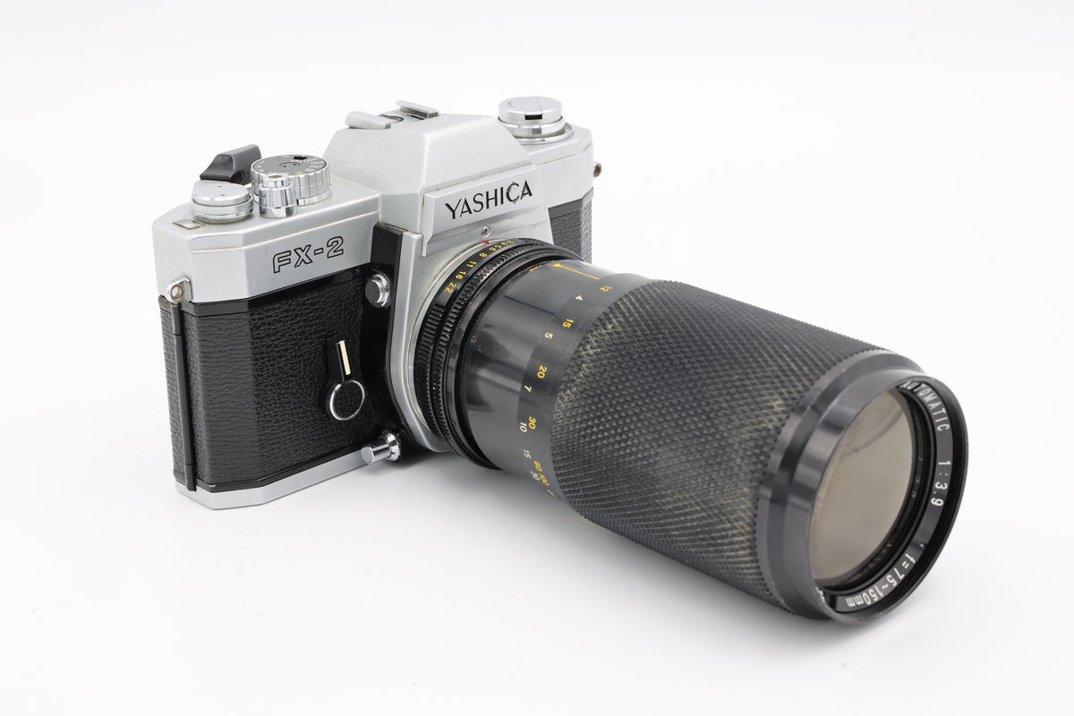 USED Yashica FX-2 35mm SLR w/ 75-150mm Lens (#80904933ACP)