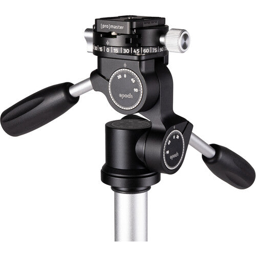 ProMaster Epoch 328/4W Aluminum Tripod with Pan/Tilt Head