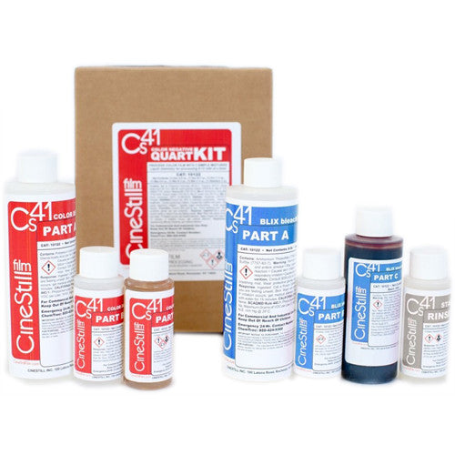 CineStill Cs41 "Color Simplified" 2-Bath C-41 Quart Kit (24 Rolls)
