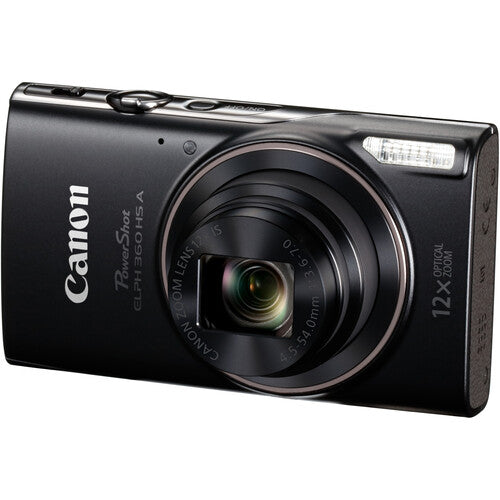 Canon PowerShot ELPH 360 HS A Digital Camera Black