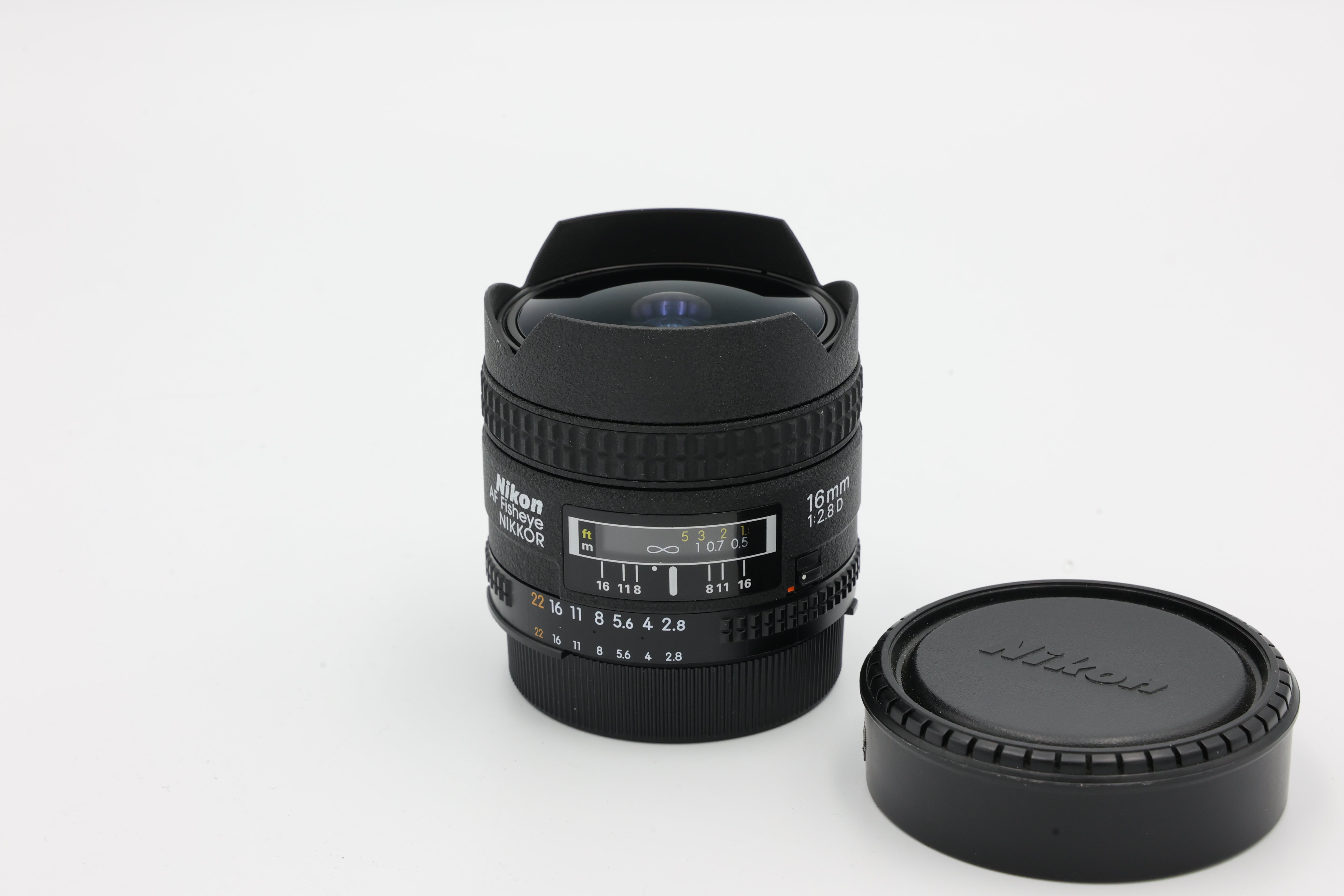 USED Nikon 16mm f/2.8D Fisheye (#602717ACP)