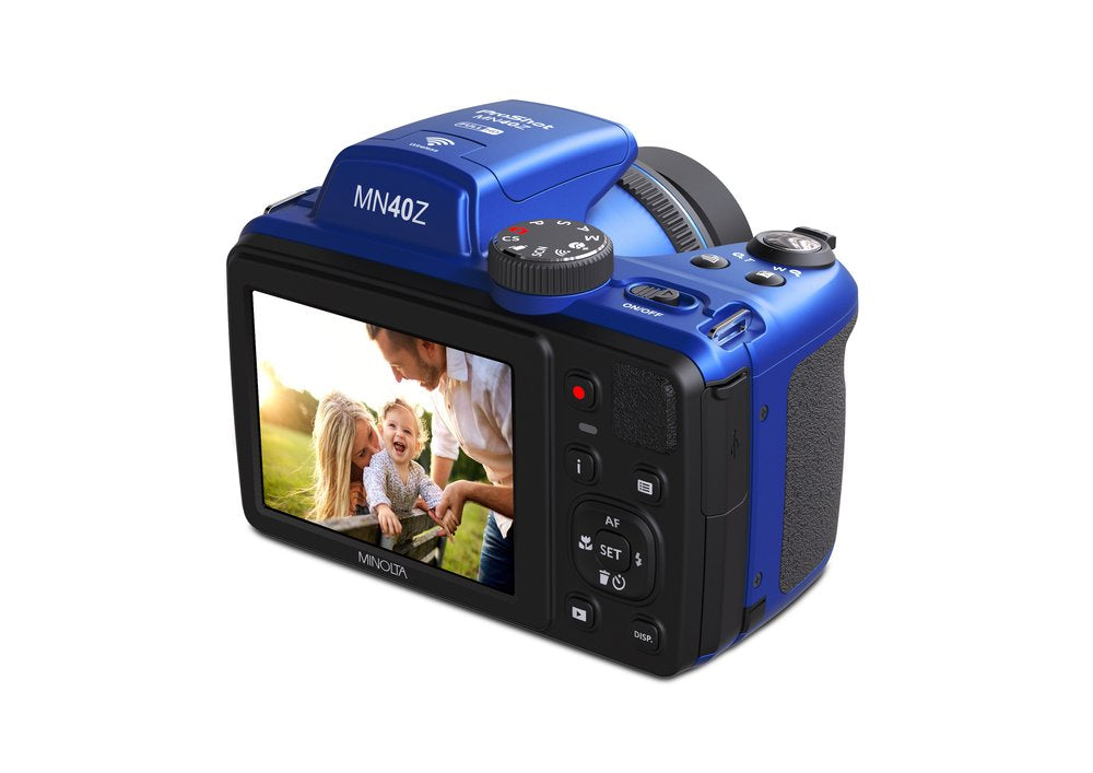 Minolta MN40Z Digital Camera w/40x Optical Zoom (Blue)