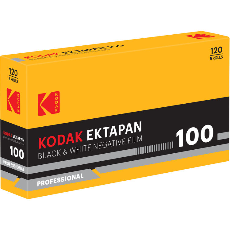Kodak Ektapan 100 Color Negative 120 Film - Box (5 Rolls)