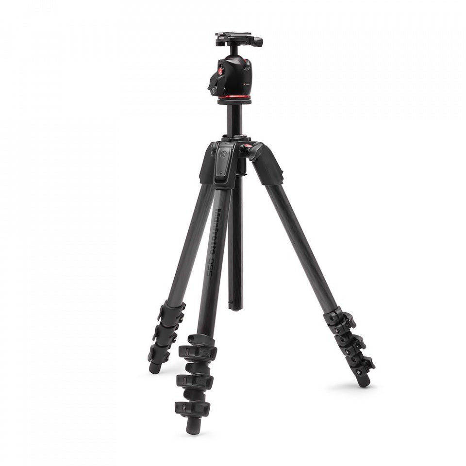 Manfrotto 055XPRO AS carbon fibre tripod kit with Ball Head