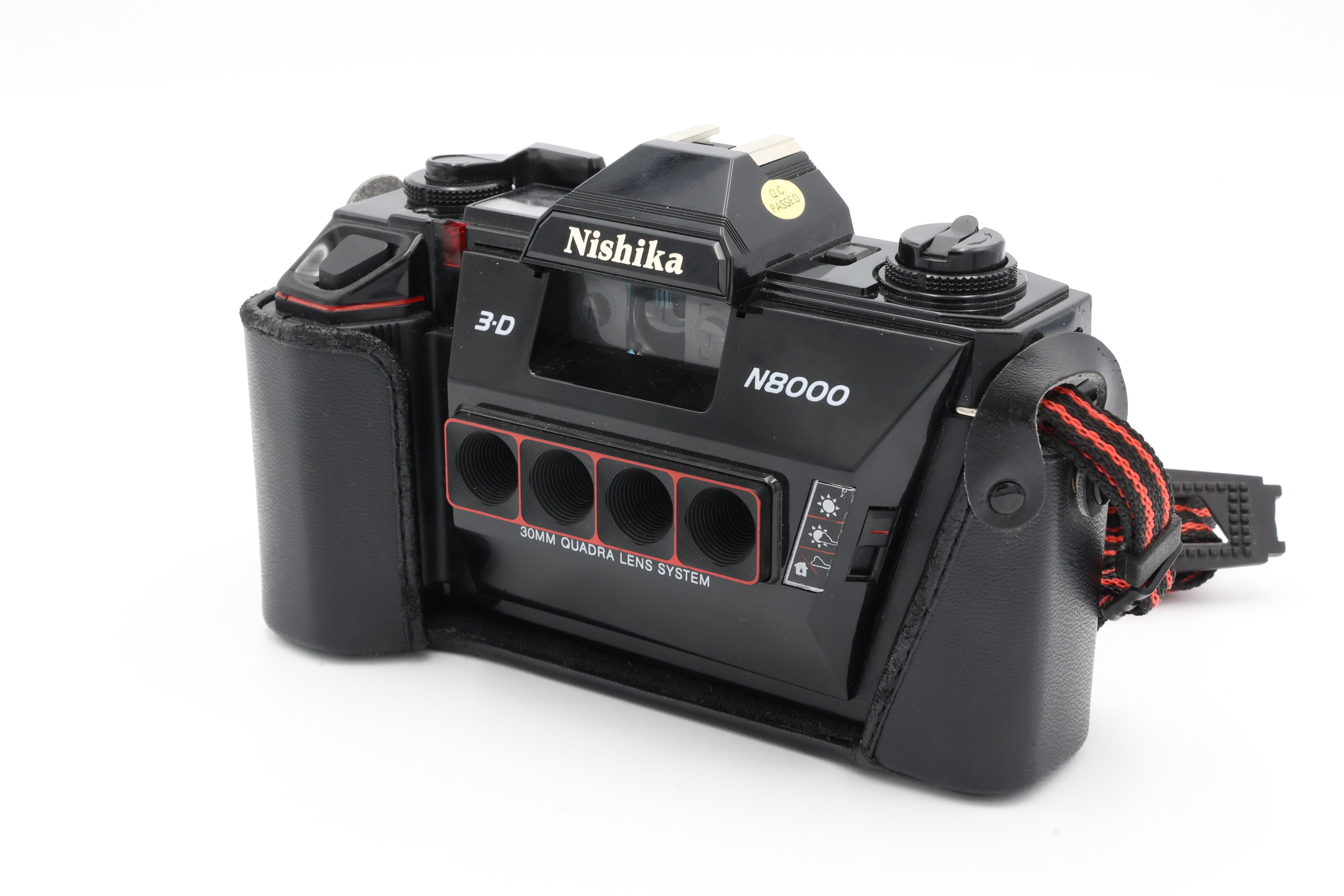 USED Nishika N8000 3-D Quadra Lens System Film Camera (#250299ACP)
