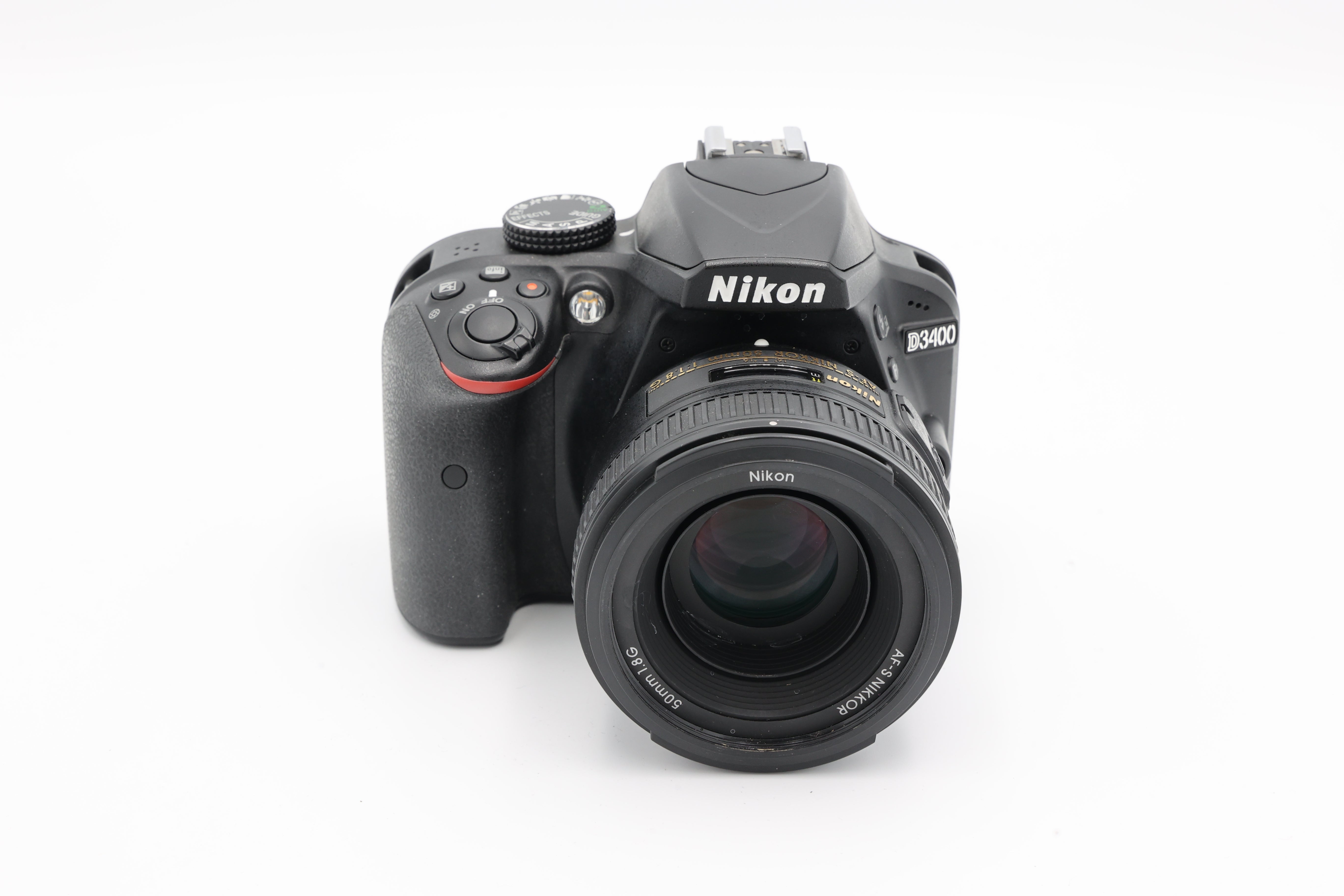 USED Nikon D3400 w/ Nikon AF-S 50mm f/1.8 G (#3742117+3570502ACP)