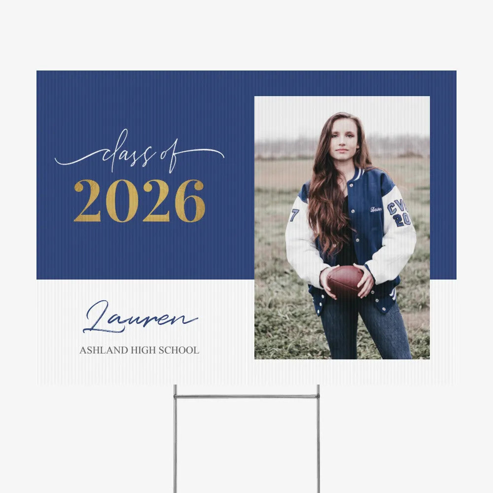 Yard Sign 24x18 (GRAD Color Block)