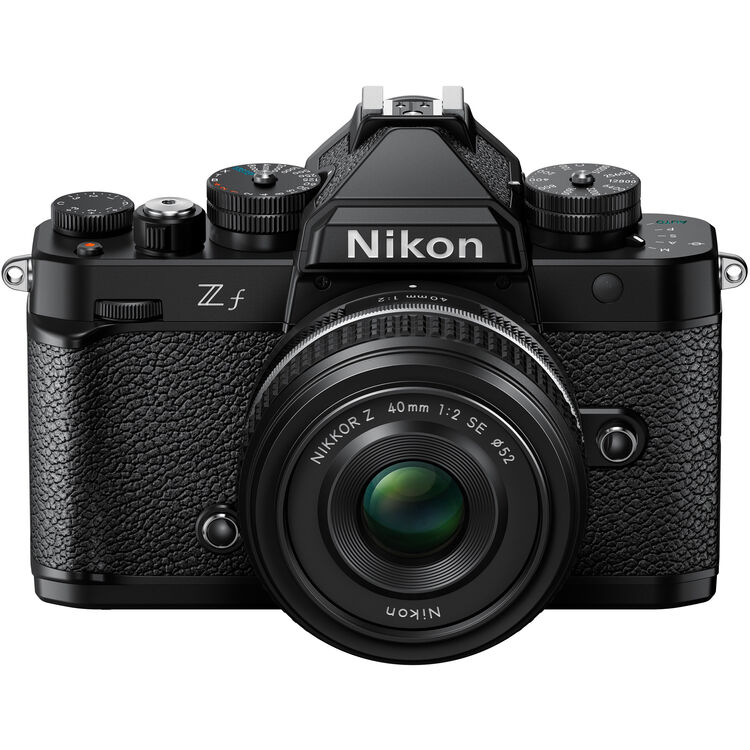 OPEN-BOX Nikon Zf Mirrorless Camera with 40mm f/2 (SE) Lens Black (#3024638/30077148ACPR)