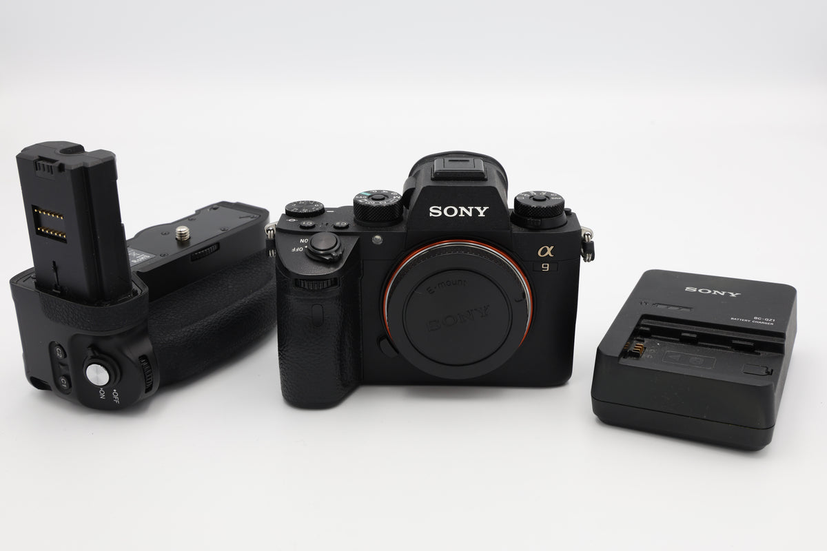 USED Sony A9 Camera Body w/ MEiKE Battery Grip (#3371264ACP)