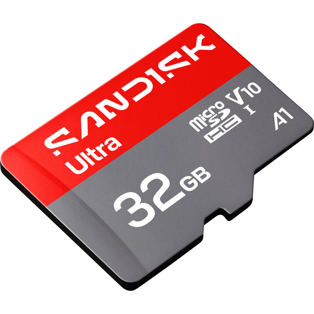SANDISK 32GB Ultra UHS-I microSDHC Memory Card