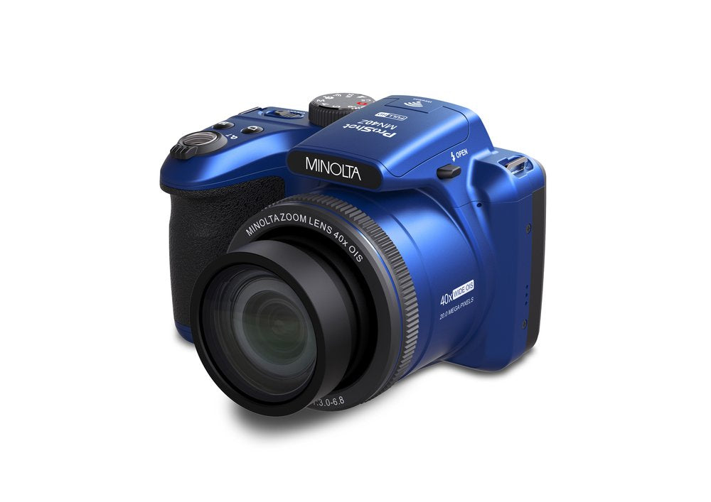 Minolta MN40Z Digital Camera w/40x Optical Zoom (Blue)