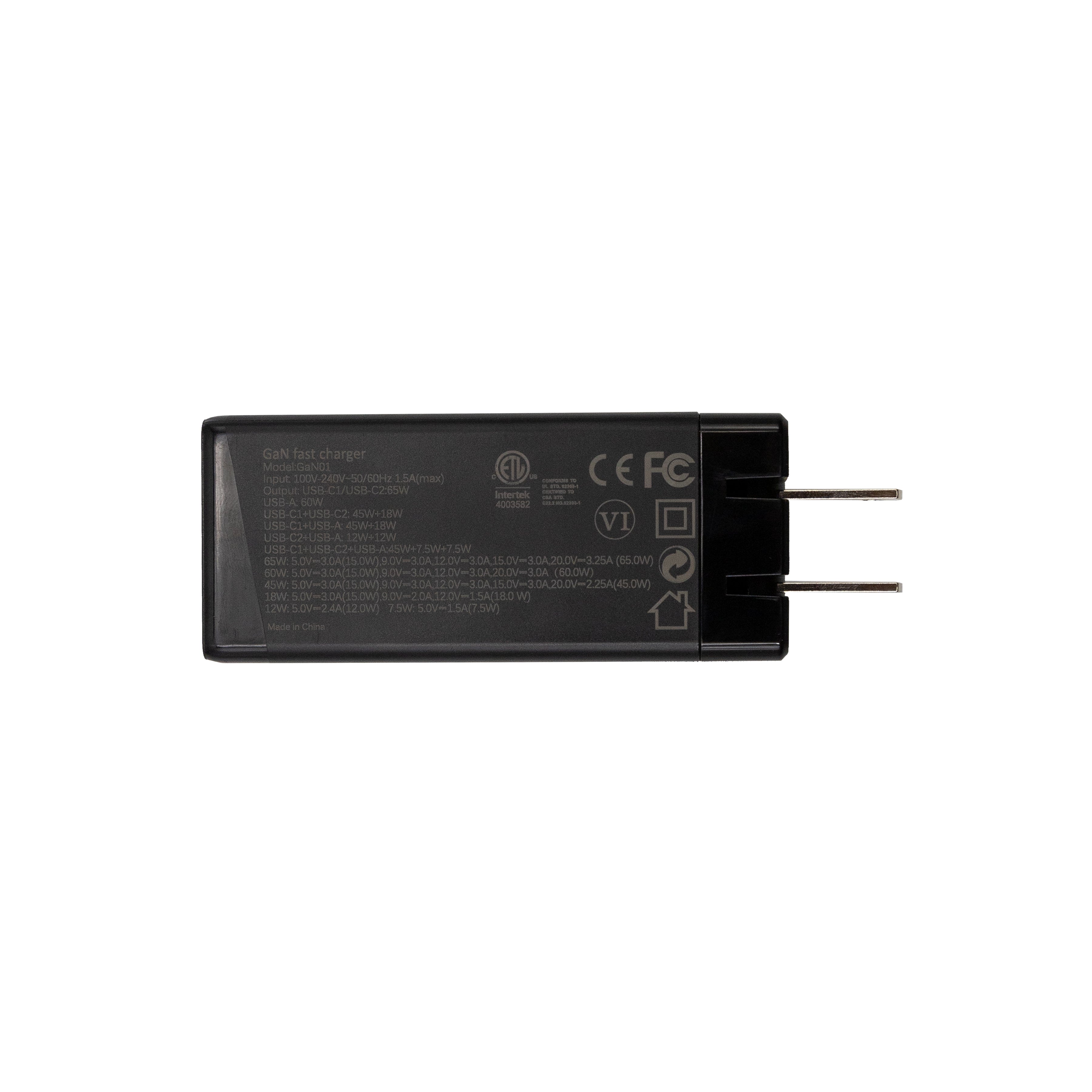 Promaster GaN USB Charger 3-Port 65 Watt