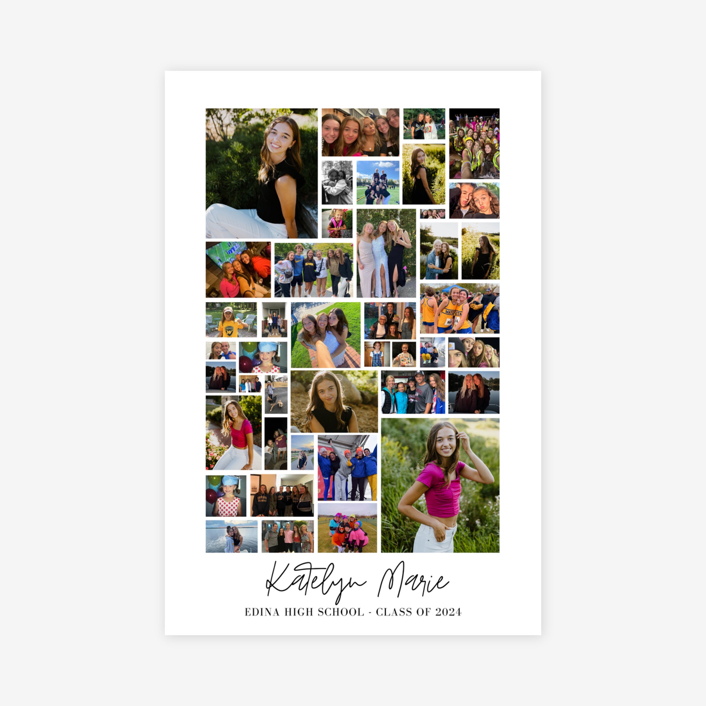 24x36 (Big Collage) Collage Print