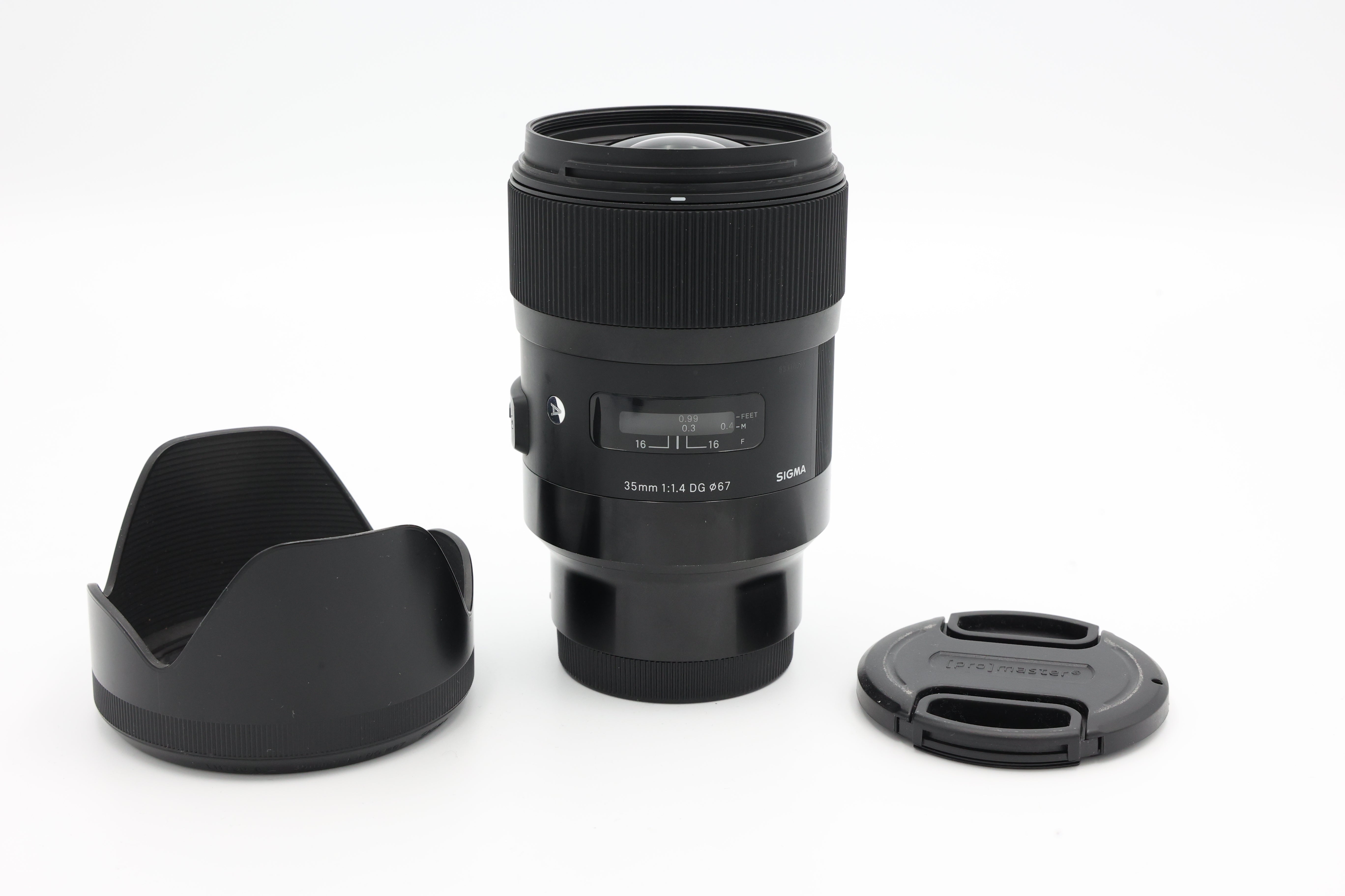 USED Sigma 35mm f/1.4 for Sony E (53316396ACP)