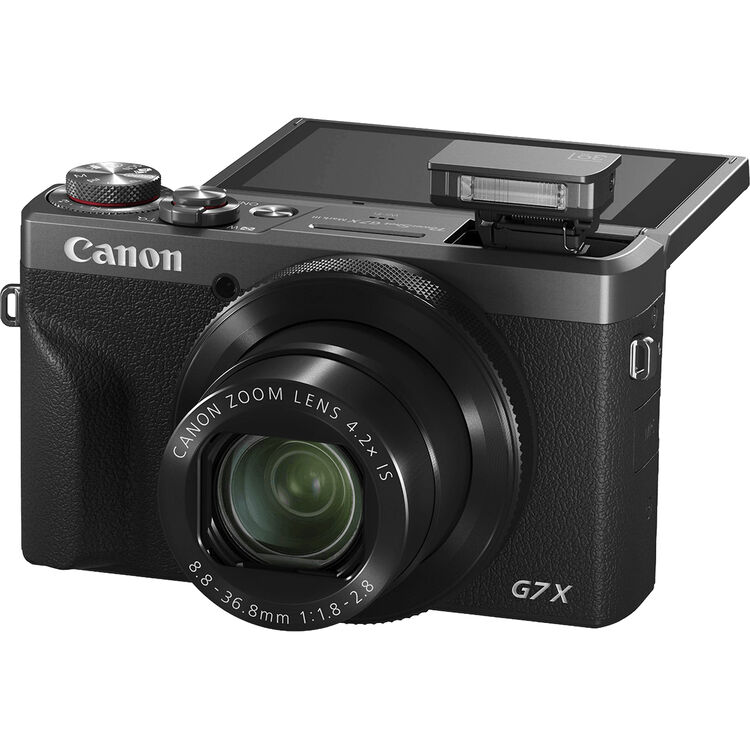 Canon PowerShot G7 X Mark III Digital Camera Graphite Kit (30th Anniversary)