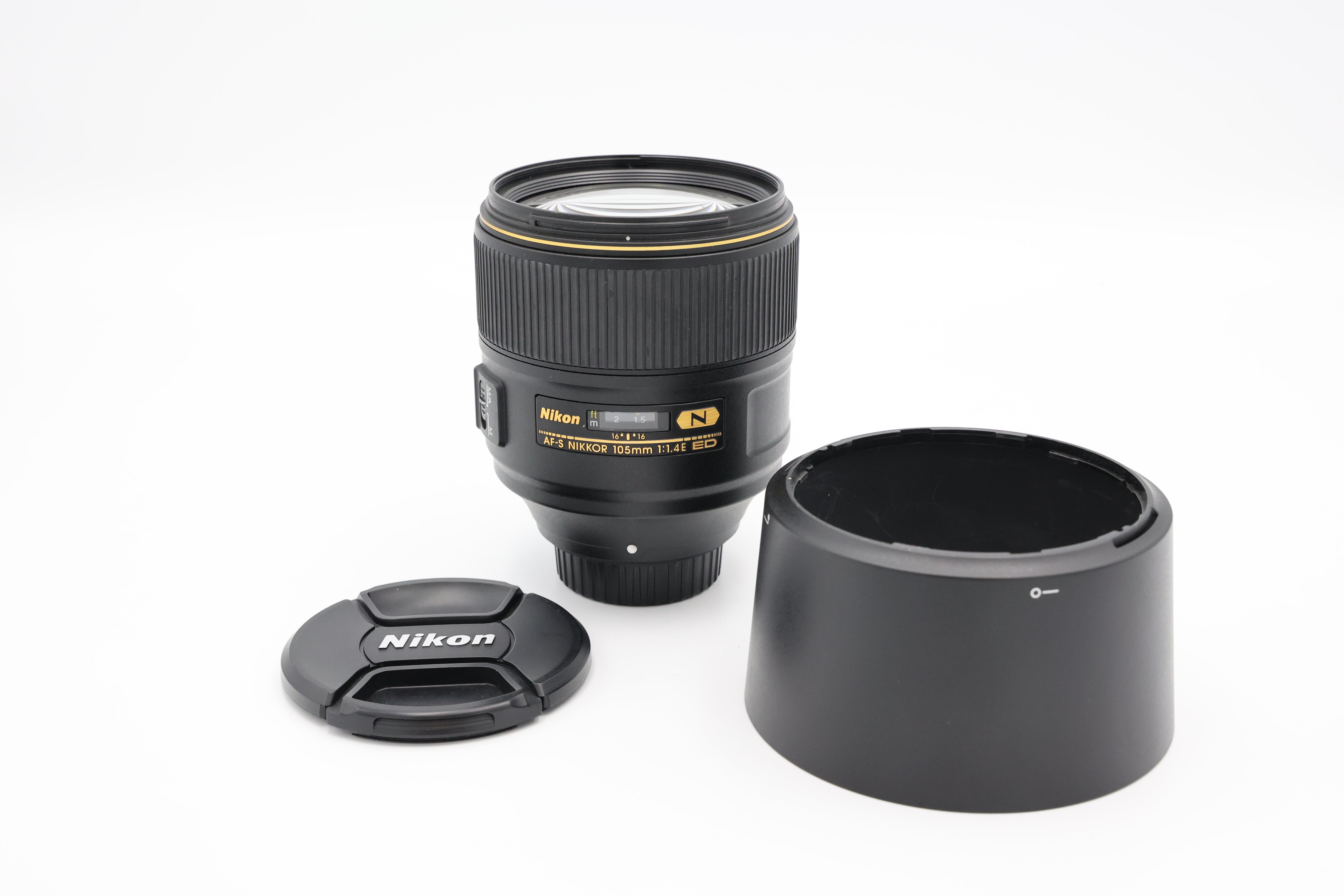 USED Nikon AF-S Nikkor 105mm f/1.4E ED