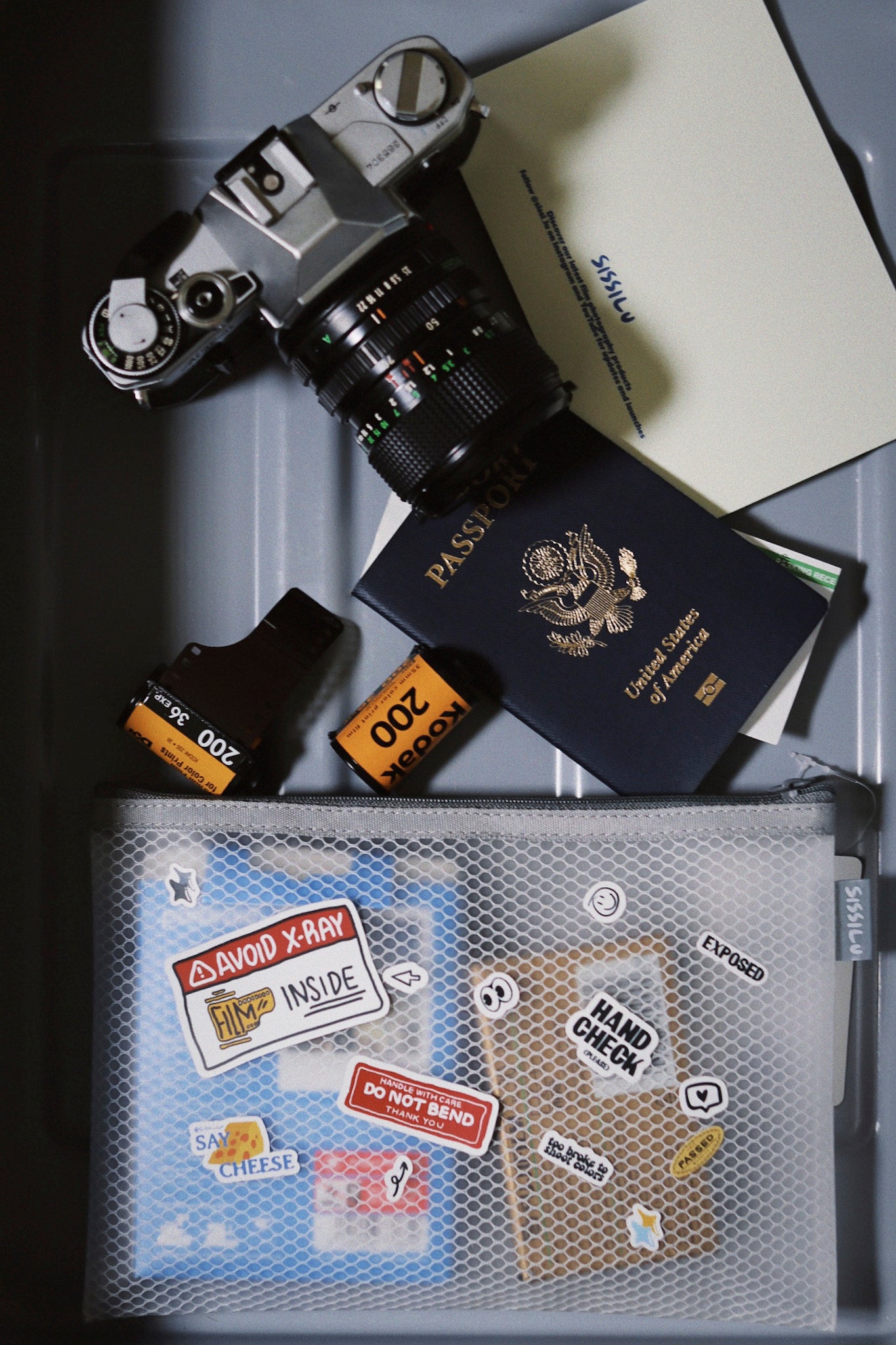 Sissi Lu DO NOT X-RAY Film Pouch