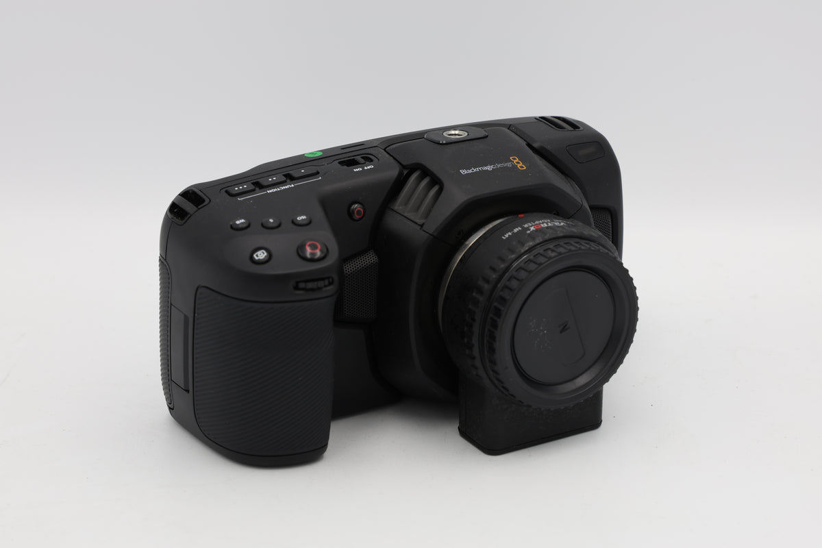 USED Blackmagic Pocket Cinema Camera 4K w/ Tilta Cage and Accesories (#8746452ACP)