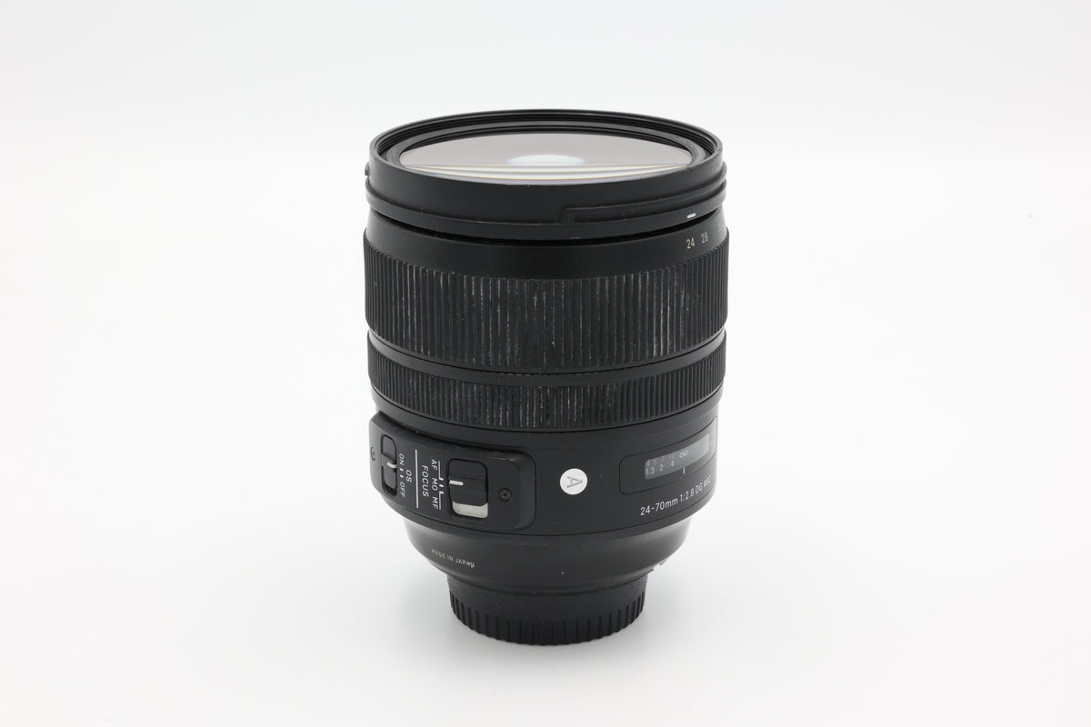 USED Sigma 24-70mm f/2.8 DG OS HSM Art Nikon F (#54468218ACP)