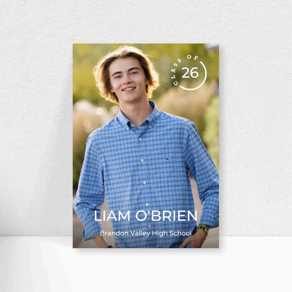 5x7 Double Sided Flat Card - GRAD (Class of Circle-1)