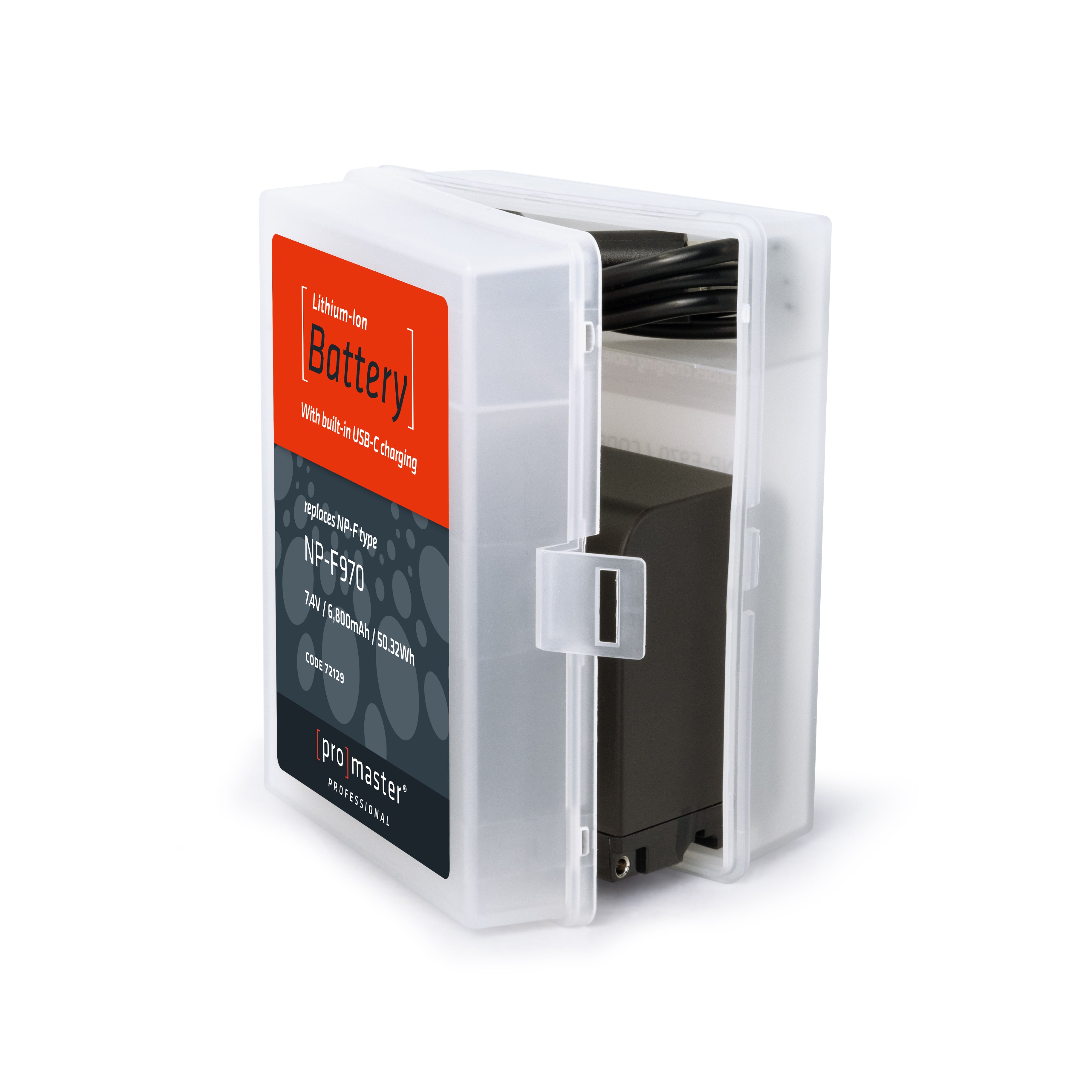 ProMaster Li-ion Battery for Sony NP-F970 with USB-C Charging