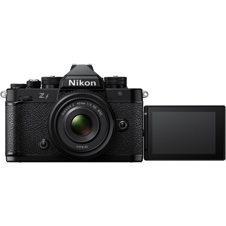 OPEN-BOX Nikon Zf Mirrorless Camera with 40mm f/2 (SE) Lens Black (#3024638/30077148ACPR)
