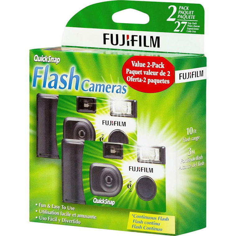 FUJIFILM QuickSnap Flash 400 27 EXP Single Use Camera