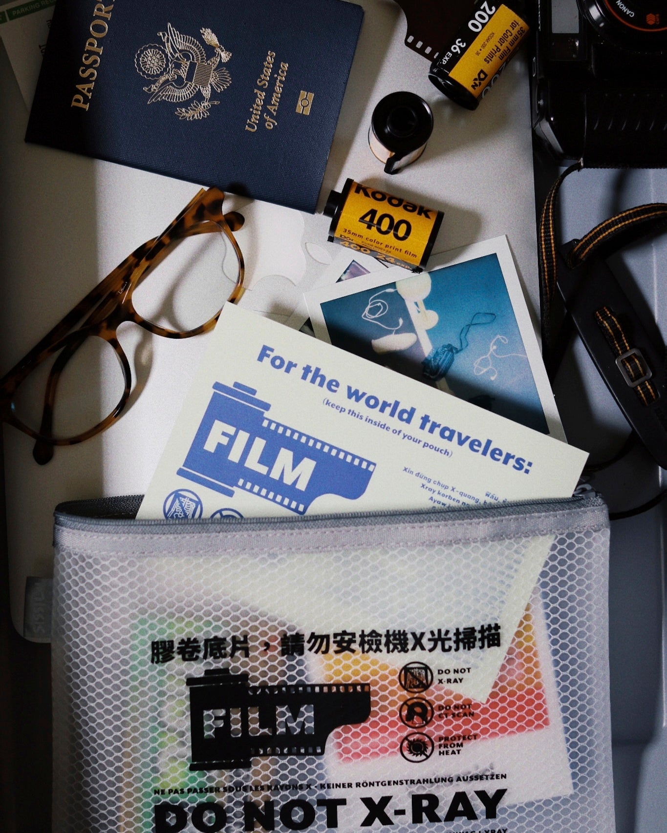 Sissi Lu DO NOT X-RAY Film Pouch