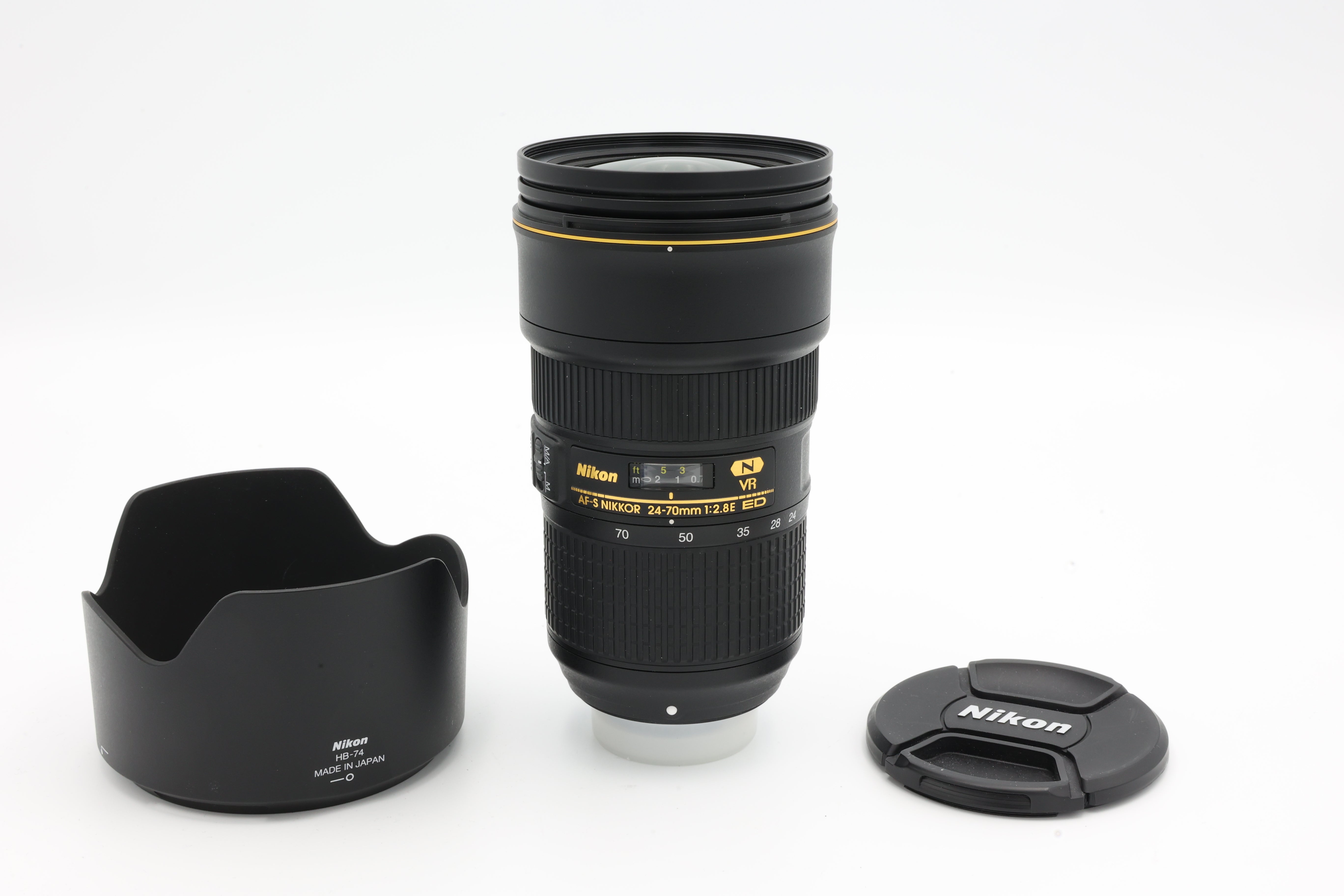 Used Nikon AF-S NIKKOR 24-70mm f/2.8E ED VR Lens Nikon F (#