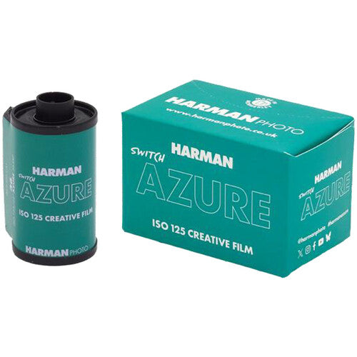 HARMAN technology SWITCH AZURE 125 Color Negative Film (35mm Roll Film, 36 Exposures)