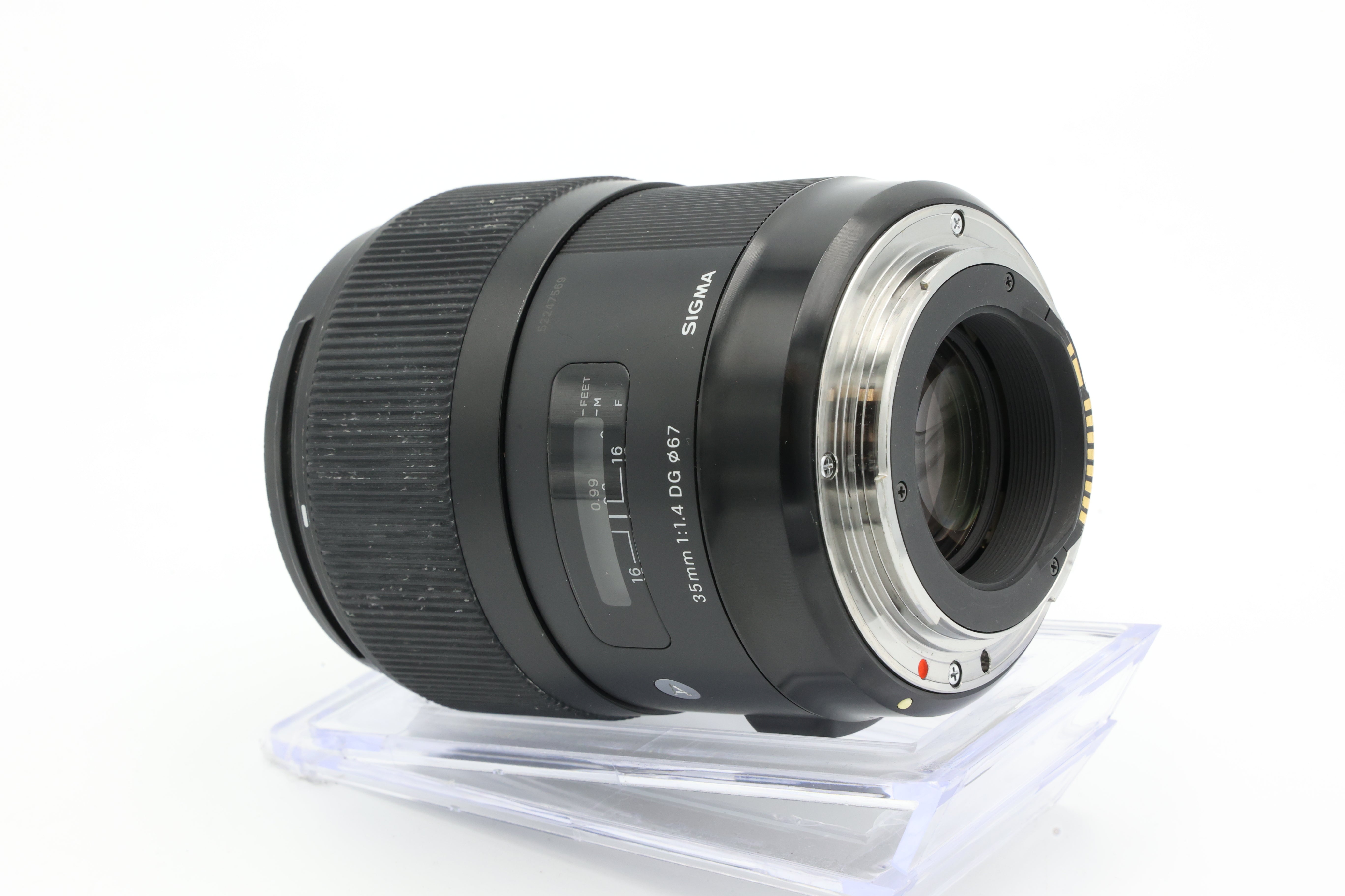 USED Sigma 35mm f/1.4 DG HSM ART - Canon EF Fit Lens (#52247569ACP)