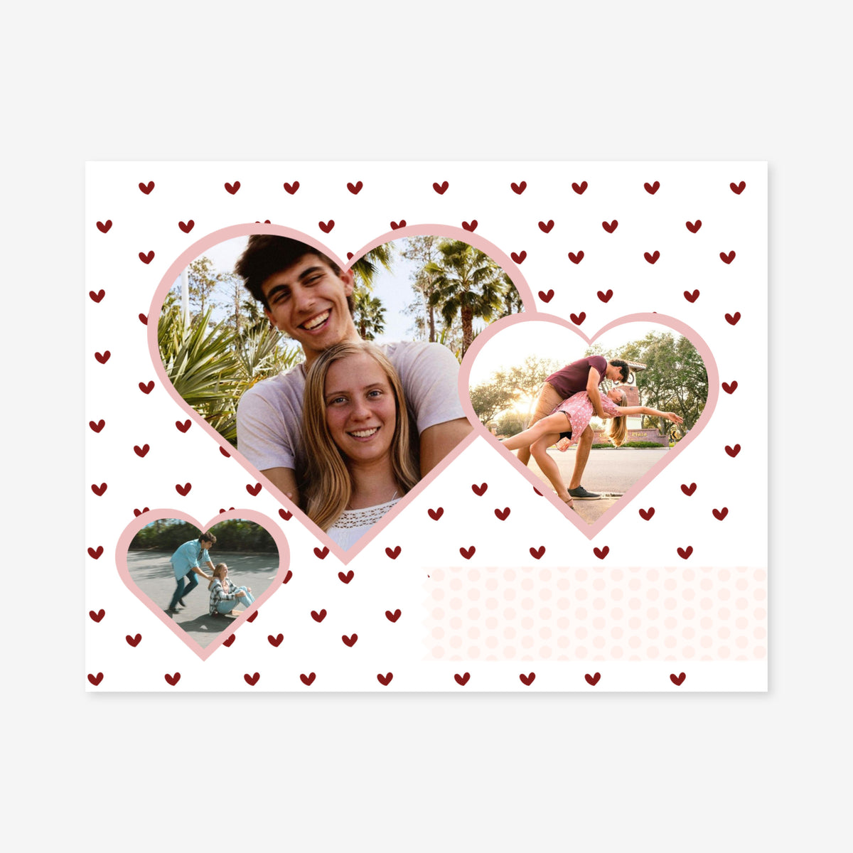 Puzzle 252 Piece - 10.5” x 13.5” Horizontal (Hearts)