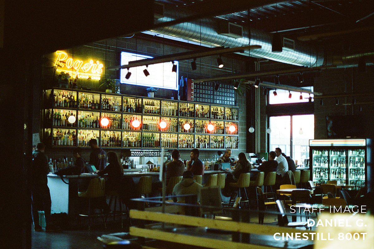 Cinestill 800Tungsten Xpro C-41 Color Negative Film (120 Roll Film)