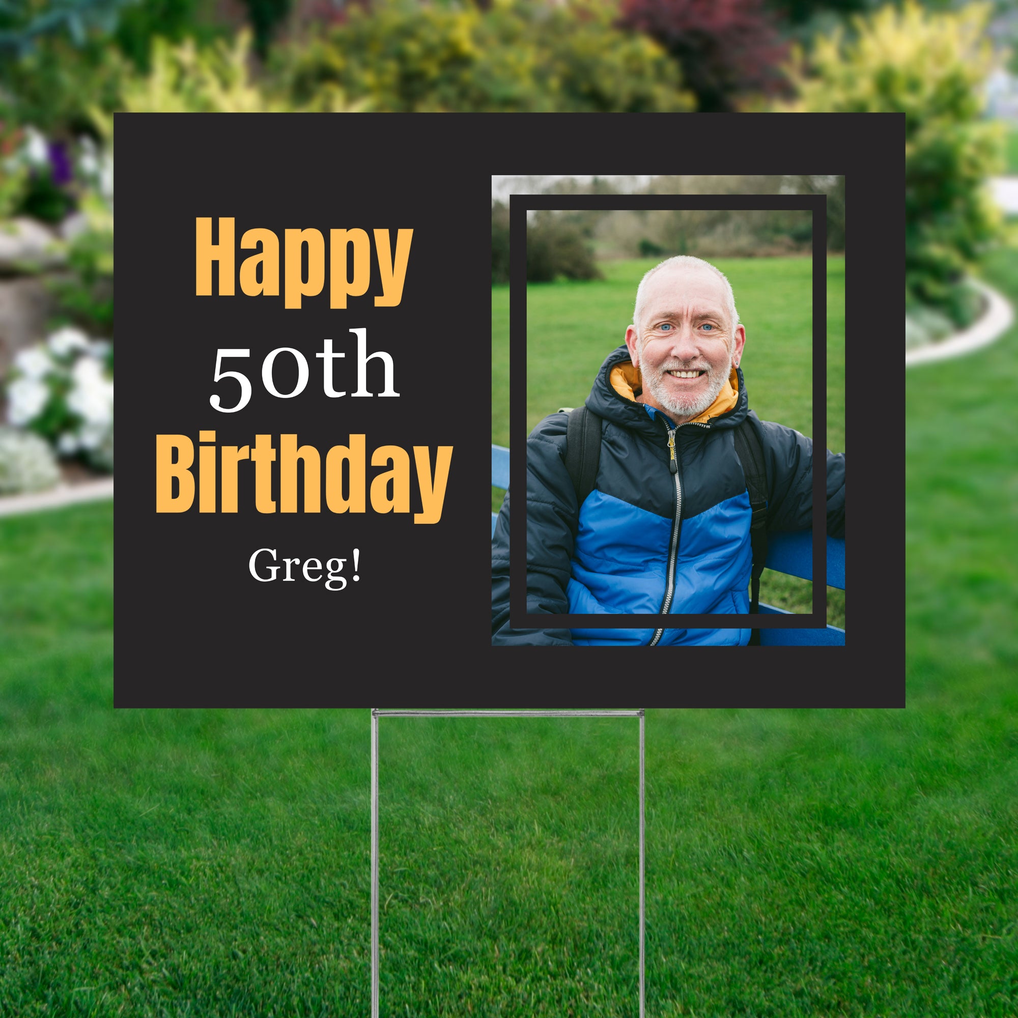 Yard Sign 24x18 (Birthday Frame)