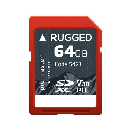 Promaster Rugged UHS-I V30 Memory Card
