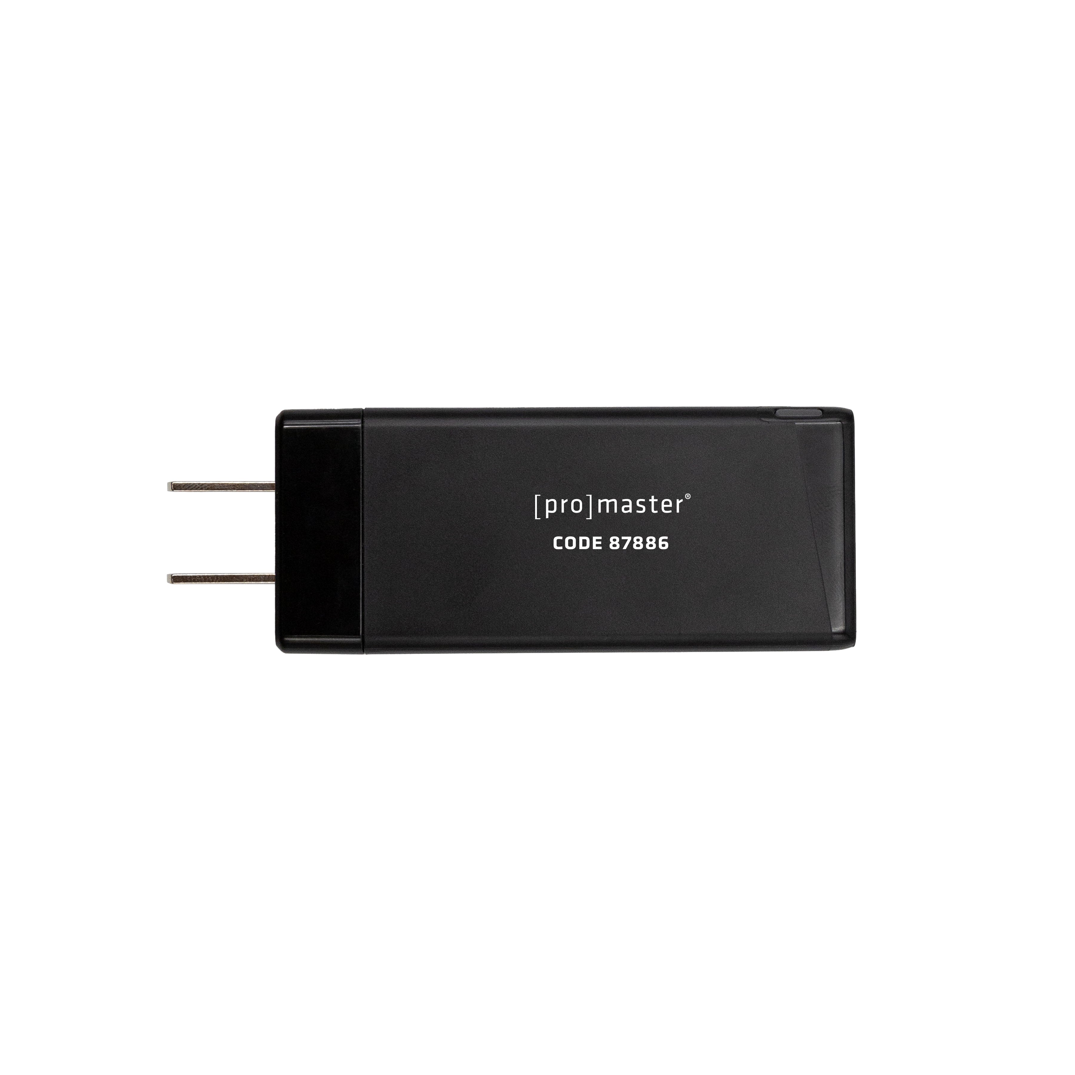 Promaster GaN USB Charger 3-Port 65 Watt