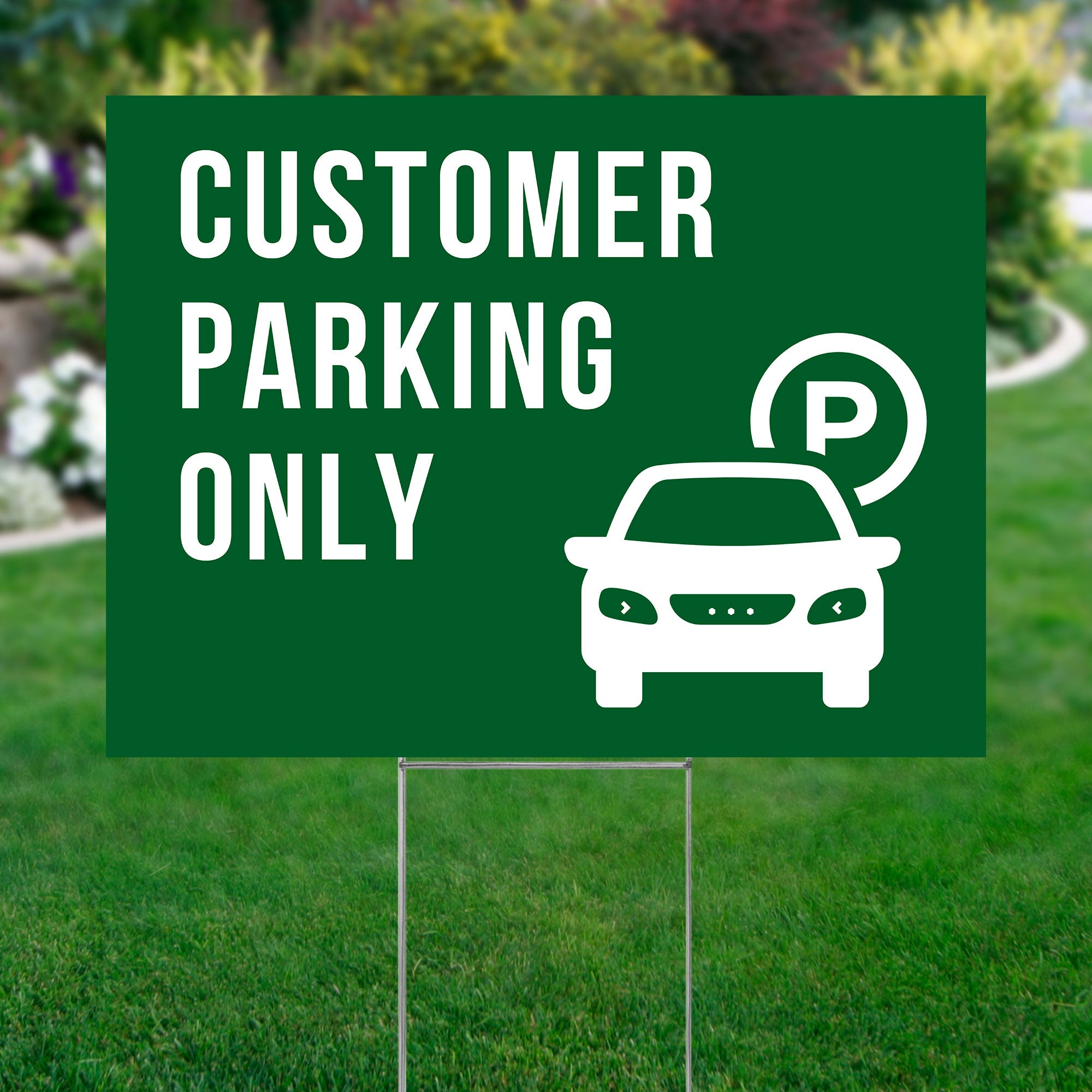 Yard Sign 24x18 (Your Message Here - Parking)