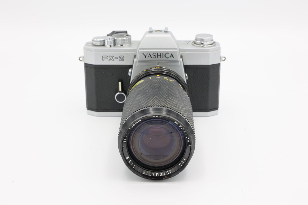 USED Yashica FX-2 35mm SLR w/ 75-150mm Lens (#80904933ACP)