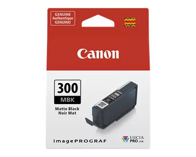 Canon PFI-300 Ink for the imagePROGRAF PRO-300 Printer Matte Black