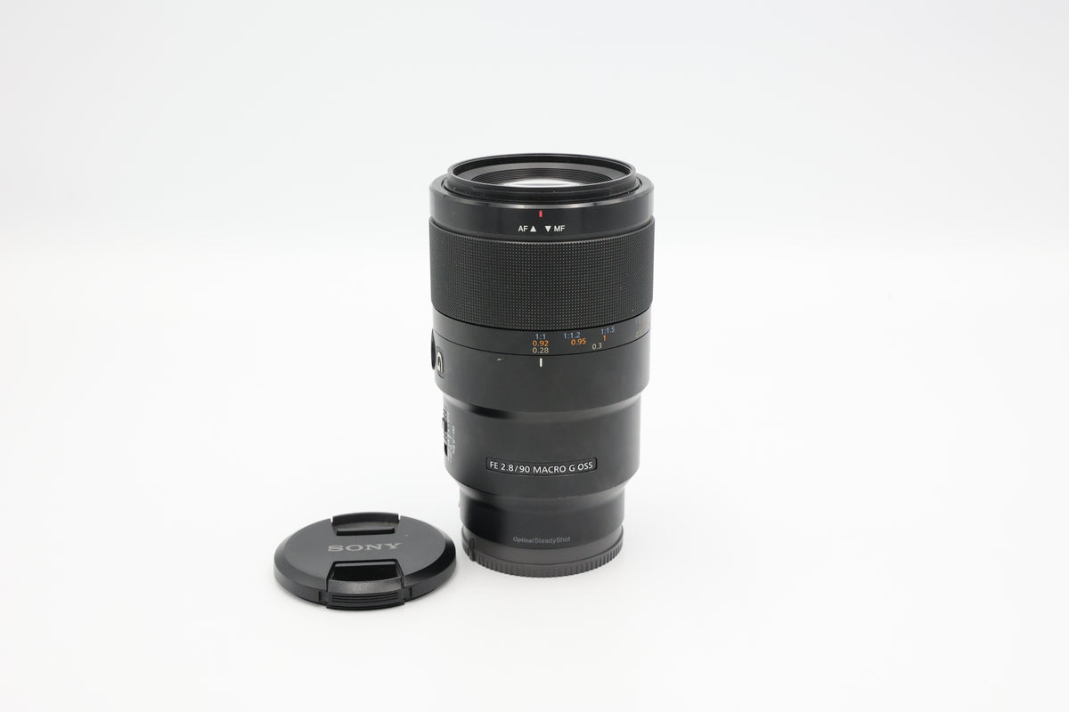 USED Sony 90mm F/2.8 Macro G OSS Lens (#1861090ACP)