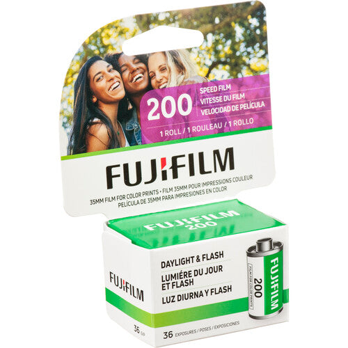 FUJIFILM 200 Color Negative 35mm 36EXP - Single Roll (Carded)