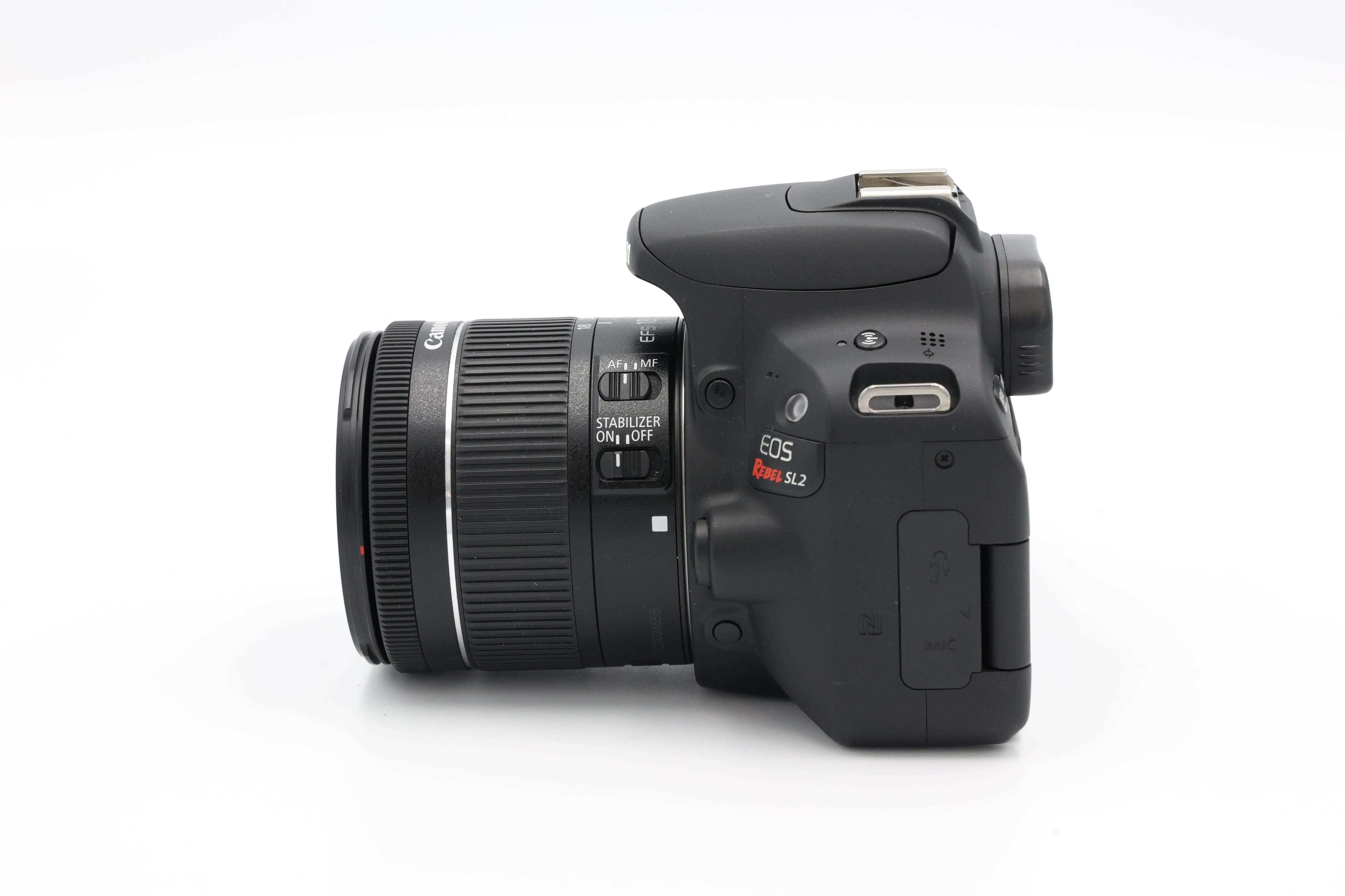 USED Canon EOS Rebel SL2 w/ EF-S 18-55mm Lens (#192072025016+7122024655ACP)