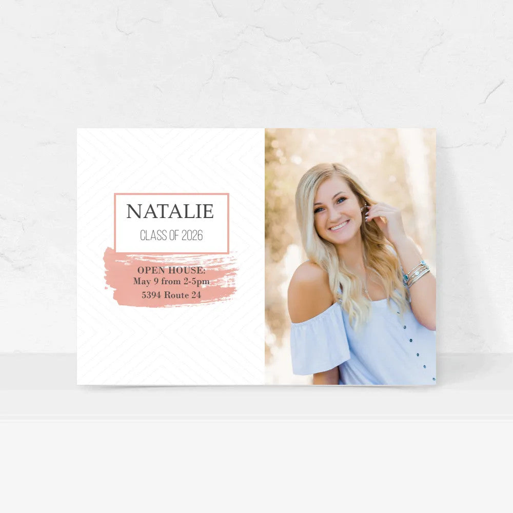 7x5 Single Sided Flat Card - GRAD (Diamond Swatch)