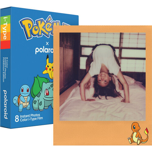 Polaroid Color i-Type Instant Film (Pokémon Frames, 8 Exposures)