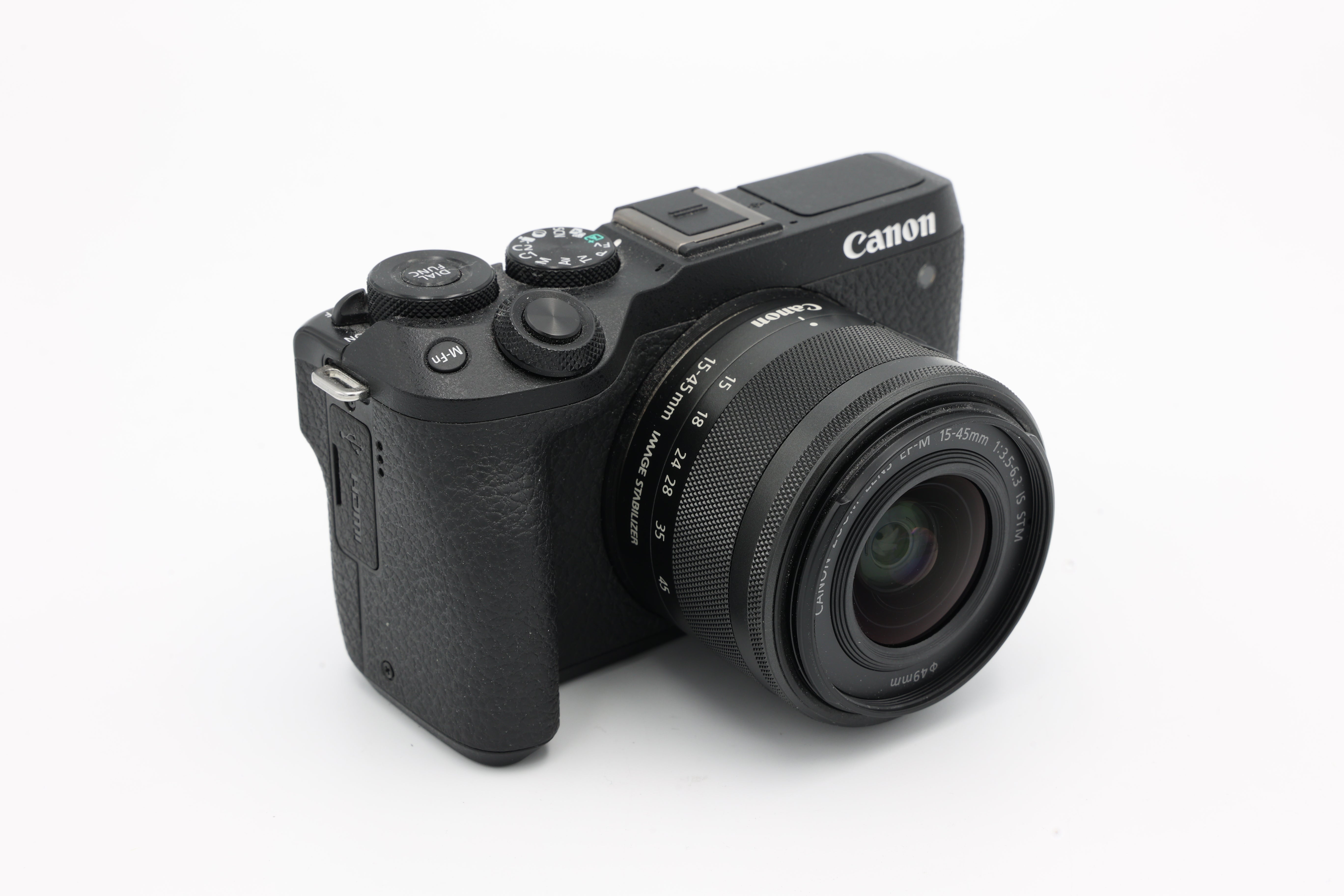 USED Canon EOS M6 Mark II Camera w/ 15-45mm F/3.5-6.3 Lens (#023033000400+843208057864ACP)