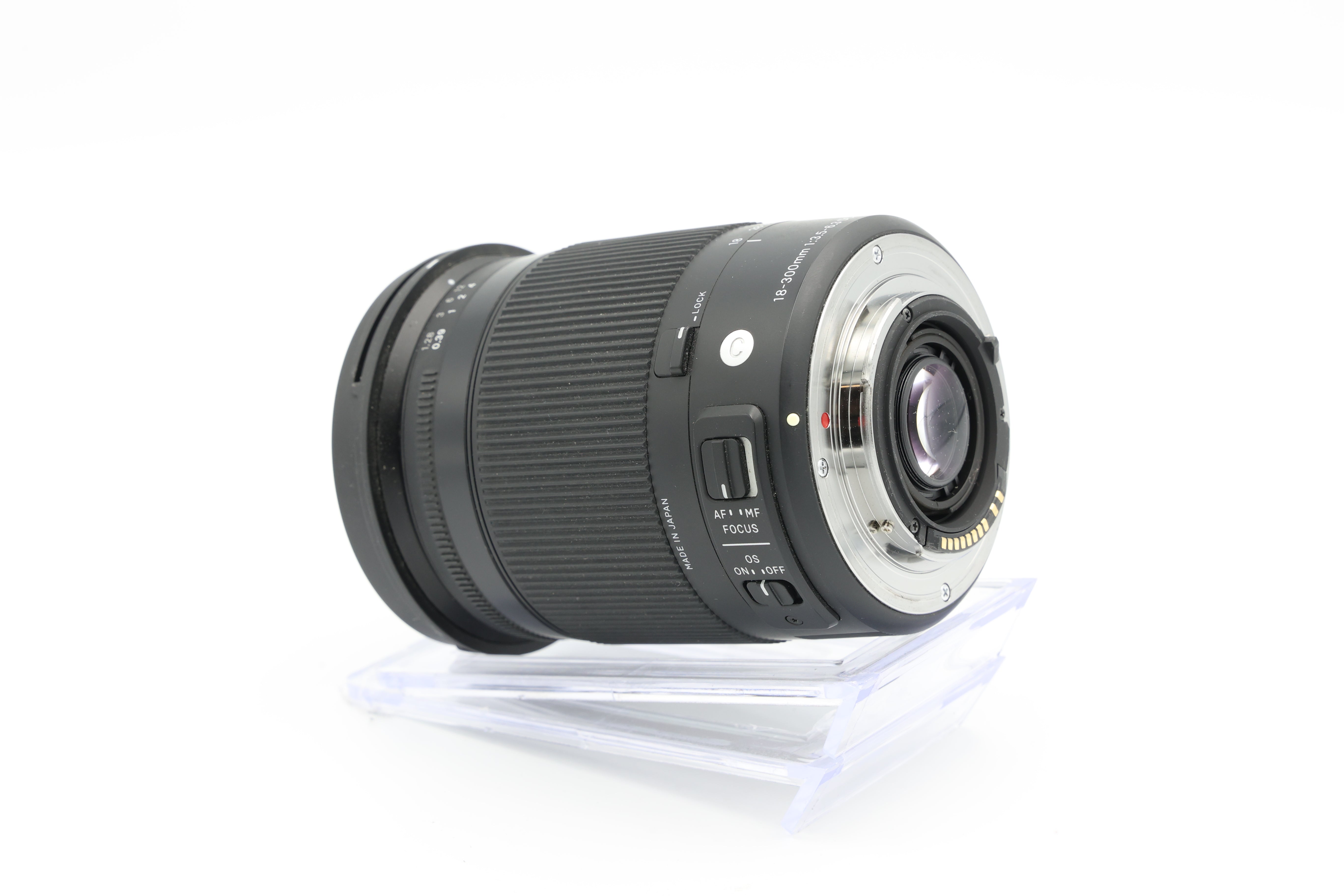 USED Sigma 18-300mm f/3.5-6.3 Lens with Sigma SA - E Mount Adapter (#52316658ACP)