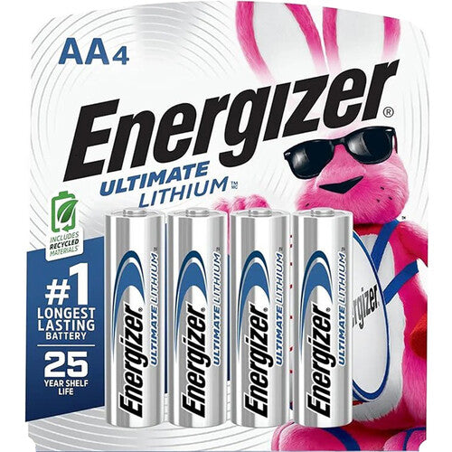 Energizer Batt AA Lithium X4