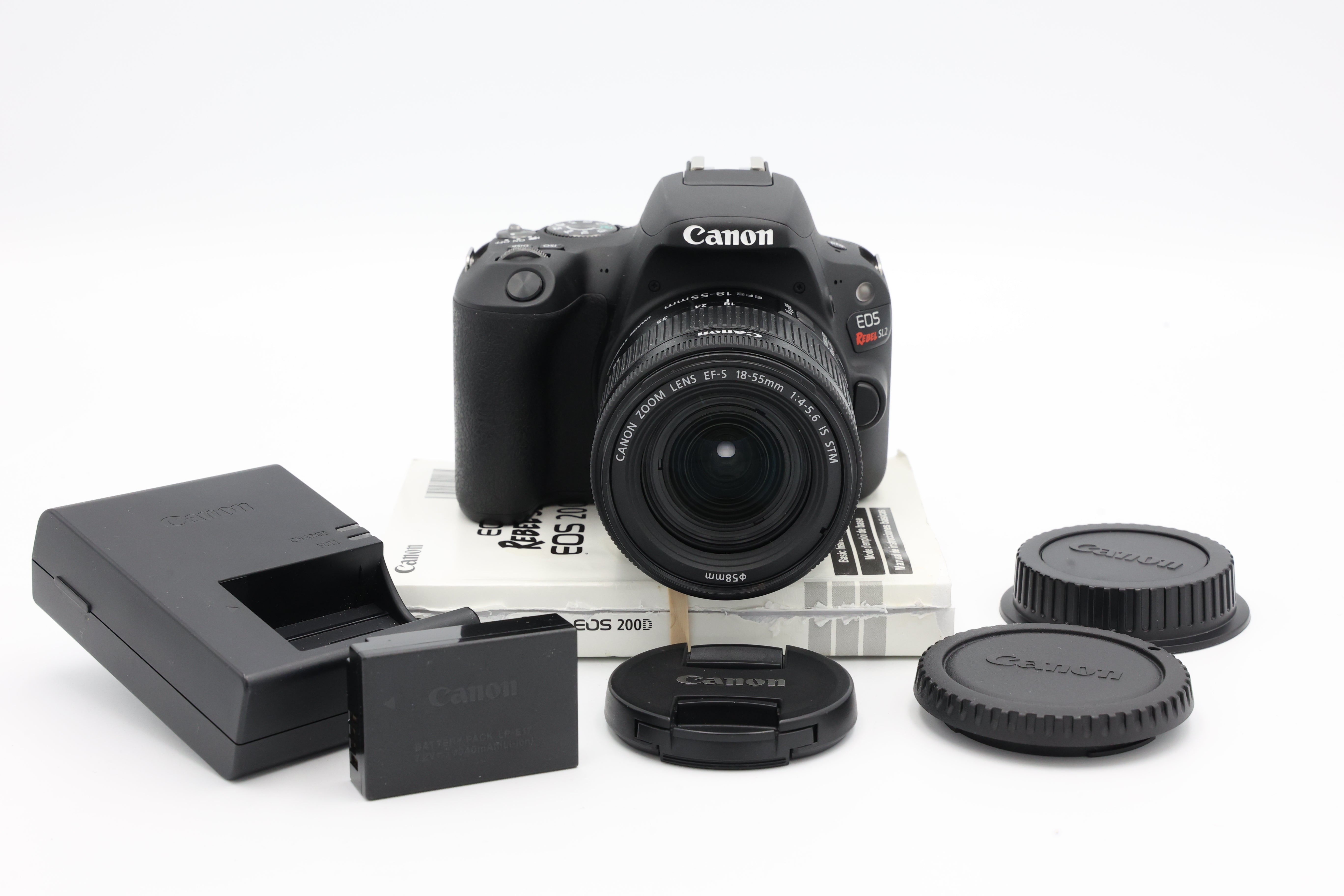 USED Canon EOS Rebel SL2 w/ EF-S 18-55mm Lens (#192072025016+7122024655ACP)